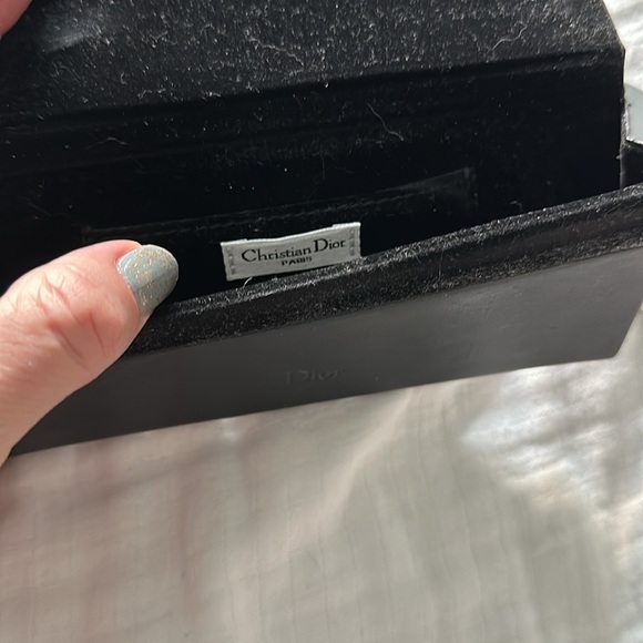 Christian Dior aviator sunglasses purple frame and tortoise stems - Picture 7 of 8